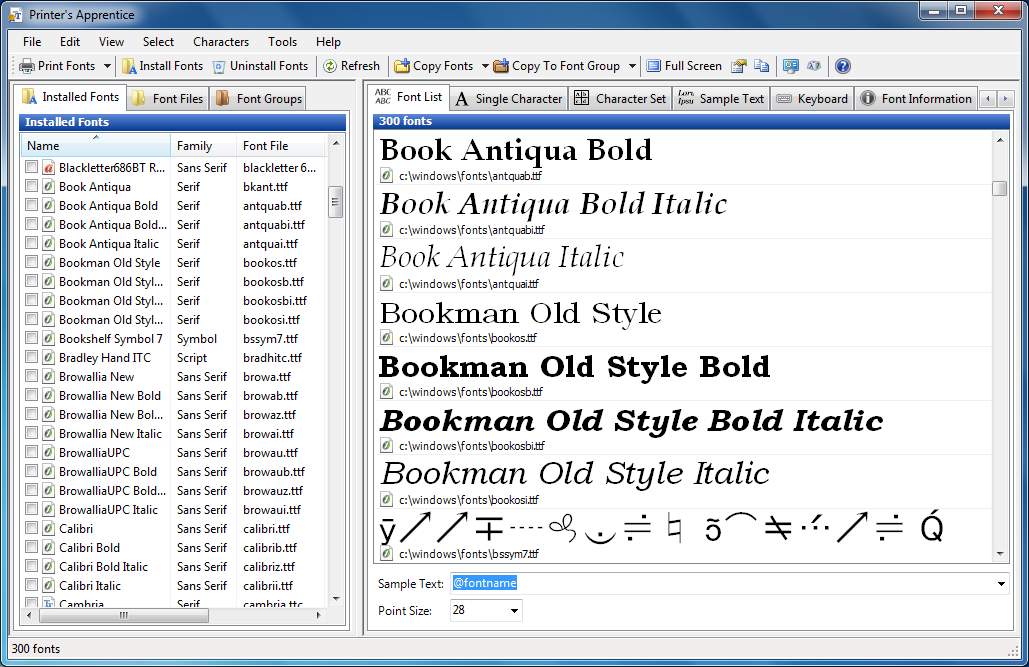 All Fonts Free For Windows Xp