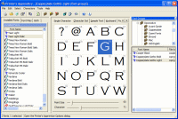 PA 7.5 Browsing font groups