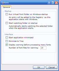 Virtual Font Folder screen shot